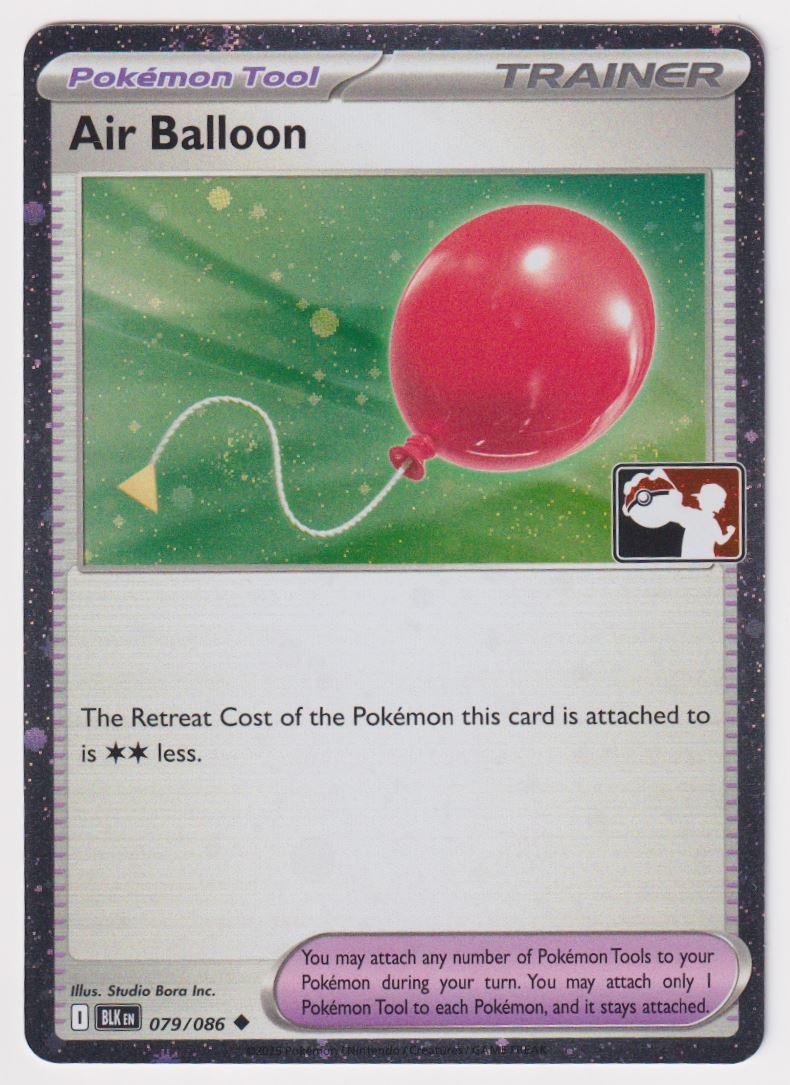Black Bolt Air Balloon [Prize-Pack-Cosmos-Holo] Pokémon card